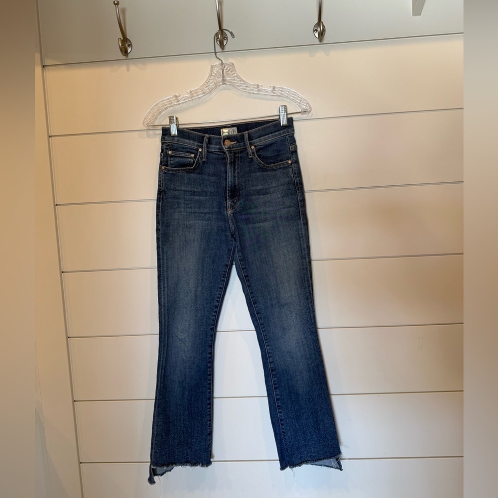 Mother The Insider Crop Step Fray in Girl Crush Size 25 - Picture 2 of 11